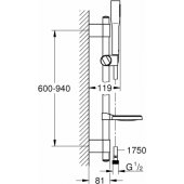 Euphoria Cosmopolitan Stick Shower rail set 1 spray 27368000