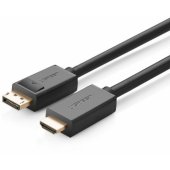 10202 DisplayPort to HDMI cable 4K 30 Hz 2m Black