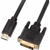 Kabelis HDMI/ DVI 2 m Juodas