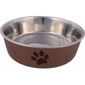 Trixie MISKA METALOWA Z PLASTIKOWĄ POWŁOKĄ 1.4l 21cm