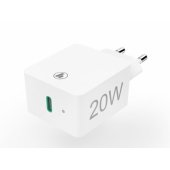 00201652 Charger 220V USB-C PD/ Qualcomm 25W White