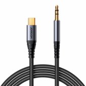 stereo audio cable AUX 3.5 mm mini jack - USB-C DAC