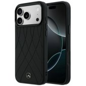 _8456652 Mercedes Leather Crossed Lines dėklas MagSafe, skirtas iPhone 1