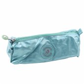 School Pencil Case Organizer Single Compartment Light Green 21.5cm