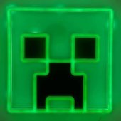 Creeper prie sienos tvirtinamas LED neoninis šviestuvas