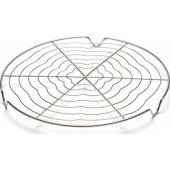 Patisse tortų grotelės 30 cm, nerūdijantis plienas, sidabrinės