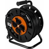 Kabelio būgnas 40m 3x1.5mm2 (90-172) Juodas