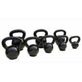 Kettlebell cast iron with rubber base 12 kg