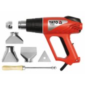 Yato YT-82291 karšto oro pistoletas 500 l/ min 550 °C 2000 W Juodas, raudonas