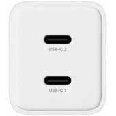 GaN PD QC ATC-01-45WCC 2x USB-C 45W White