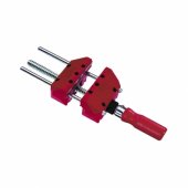 BESSEY screw clamp S10 (red, 100mm, incl. 2 table clamps)