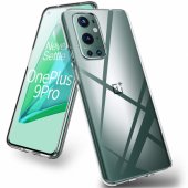 „Ultra 0.3 mm silikoninis dėklas OnePlus 9 Pro“, skaidrus