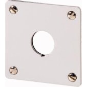 Eaton flush mount faceplate 1-hole 22mm M22-E1 (2165