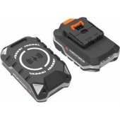 Yard Force Li-Ion 20-volt, 2.0 Ah battery with charge indicator