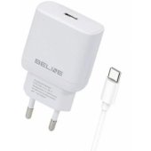 Charger 25W USB-C + USB-C cable white