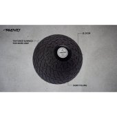 Slam Ball 42DI 4kg 23cm juoda/ sidabrinė