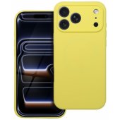 Silicone 2mm Phone Case with MagSafe iPhone 17 Pro Max Yellow
