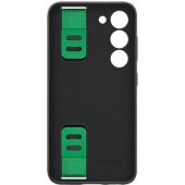 "Silicone Cover su dirželiu Galaxy S23 (EF-GS911TBE)" Juodas