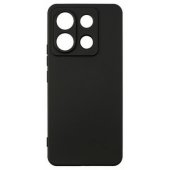 Xiaomi Poco X6 silikoninis dėklas, juodas