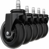 Rollerblade Wheels Black 3" 5pcs