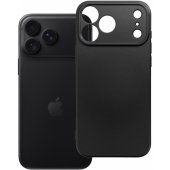 _8475119 Dėklas iPhone 18 Pro Max / 17 Pro Max, metalinės juodos spalvos