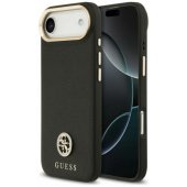 Grained Strass Logo MagSafe iPhone Air Black