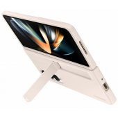 Stovimas dėklas su rašikliu, skirtas Galaxy Z Fold 4, smėlio spalvos