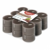 _8201776 Aromatinės arbatinės žvakutės, 18 vnt. True Scents oud wood