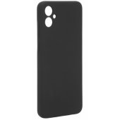 "Premium Soft Touch Silicone Case Galaxy A05", juodas
