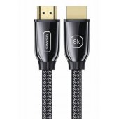 _1047829 USAMS HDMI laidas - HDMI 2.1 U67 3 m 8K juodas|black Ultra HD S