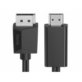HAMA4K15 DisplayPort HDMI Cable 1,5m Black