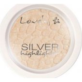 Lovely LOVELY_Silver Highlighter rozświetlający puder do twarzy