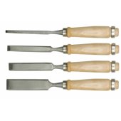 Vorel Carpenter®s chisels 6x12x18x24mm set of 4pcs. (25500)