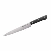 HARAKIRI Universal Kitchen knife for Slicing 7.7"/ 196mm Black