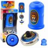 Skraidantis diskas Lion Spinner paleidimo rinkinys, mėlynas