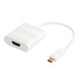 Adapteris USB-C 3.1 HDMI 0.1m Baltas
