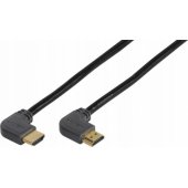 Cable HDMI - HDMI 3m angeled (47107)