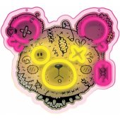 Neon ART LED PUNK Teddy Bear FLA01