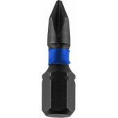 Dedra Phillips PH1x25mm smūginio atsuktuvo antgaliai, 2 vnt. lizdinėje pakuotėje