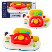 Driving Simulator for Toddlers Interactive Steering Wheel Lights Sound