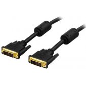 Monitoriaus kabelis DVI-D 5m juodas