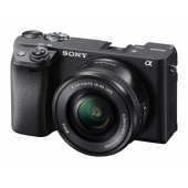 Alpha ILCE-6400 + SELP 16-50mm juodas