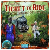 Ticket to Ride žemėlapių rinkinys 3: Afrikos širdis