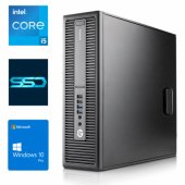 EliteDesk 800 G2 SFF i5-6600 16GB 480GB SSD Win10Pro ReNew