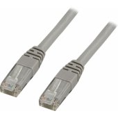 Patch Cable U/ UTP CAT5e 0.3m Gray