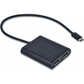 USB C į dvigubą DisplayPort (C31DUAL4KDP)