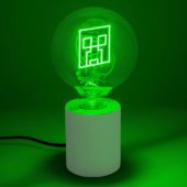 Minecraft Creeper Led Neon Bulb Lamp