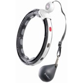 _7200802 HHM15 HULA HOOP BLACK WITH MAGNET AND WEIGHT + HMS COUNTER