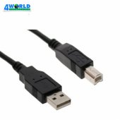 05351 USB 2.0 A-plug AM-BM Printer Cable 1.4m Black