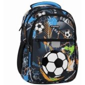 School Backpack Football blue